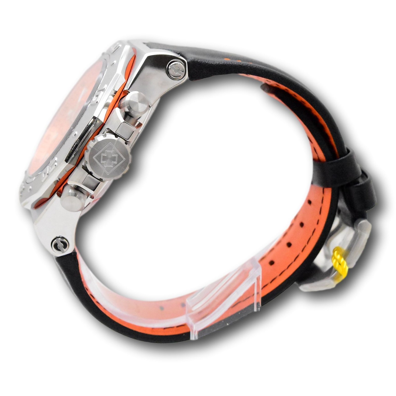 Invicta Akula Iron SubNautica Men’s 58mm Orange Dial Chronograph Watch 49068