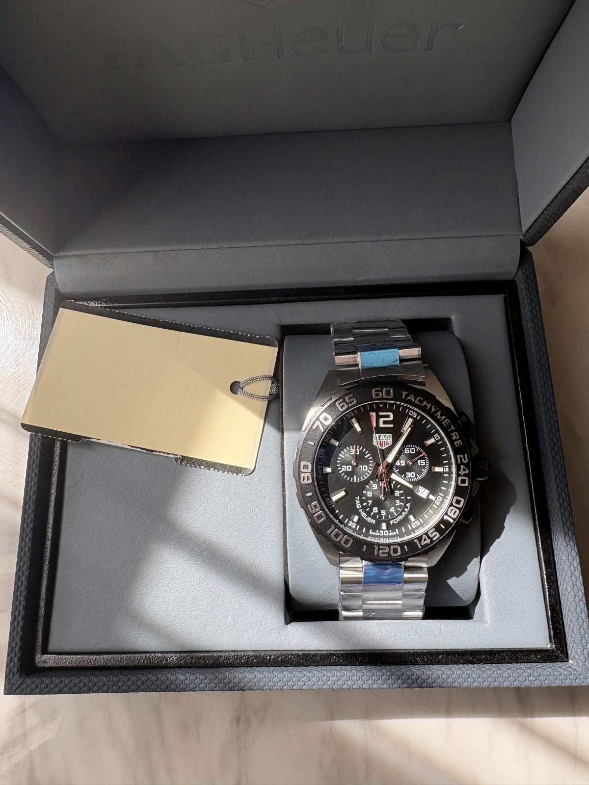 TAG HEUER Formula 1 Chronograph Black Quartz Men’s Watch CAZ1010