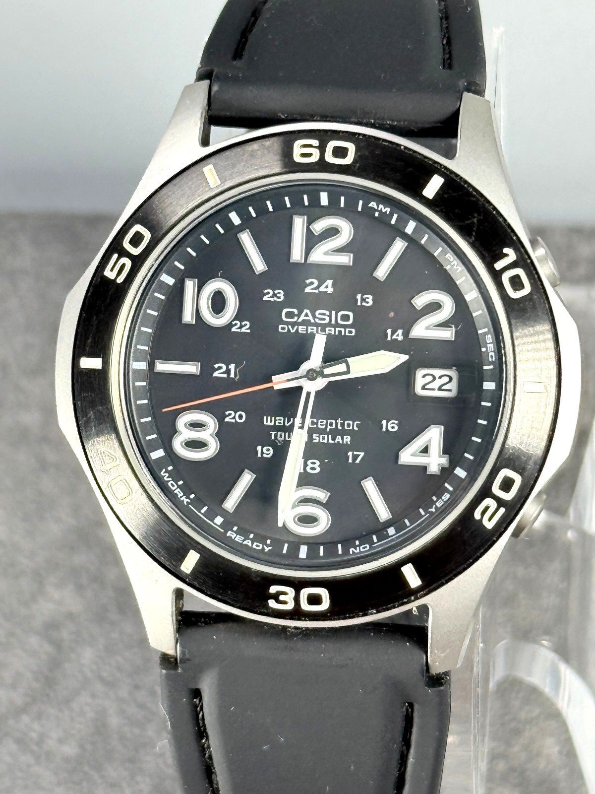 Casio Overland OVW-110 Wave Ceptor Tough Solar 41mm Men’s Watch Japan