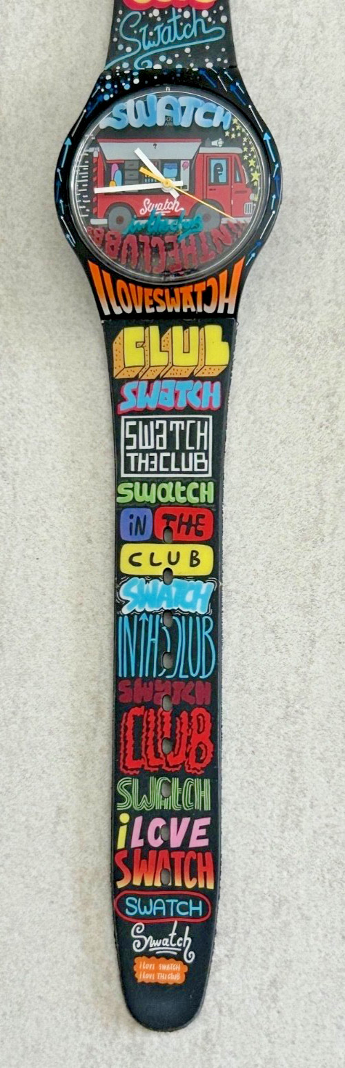 Swatch Club Special – Street Club – SUJZ111 – Grems – Mint – 2009