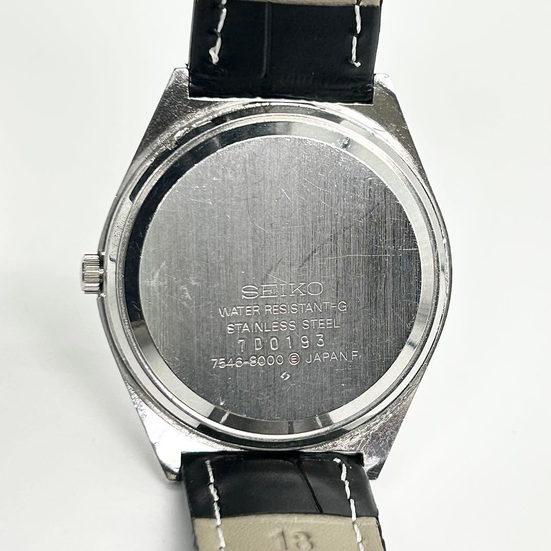 SEIKO TYPE II 7546-8000 Quartz Wristwatch