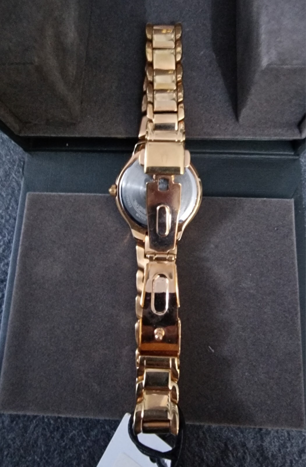 Bulova 97L151 Classic Ladies Watch, Stainless Steel Rose Gold with Box