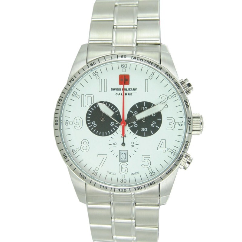 Swiss Military Calibre Men’s Watch SM12962XSN.04M XL Red Star NEW