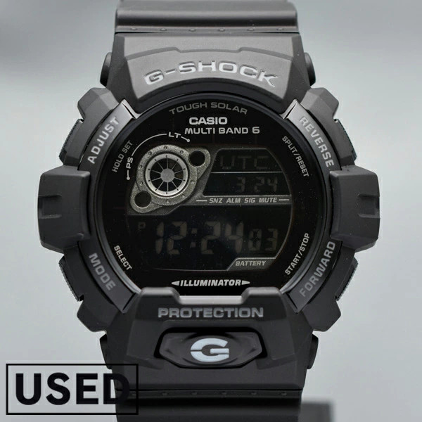 Casio G-Shock GW-8900A-1JF Black Solar Radio Digital Watch