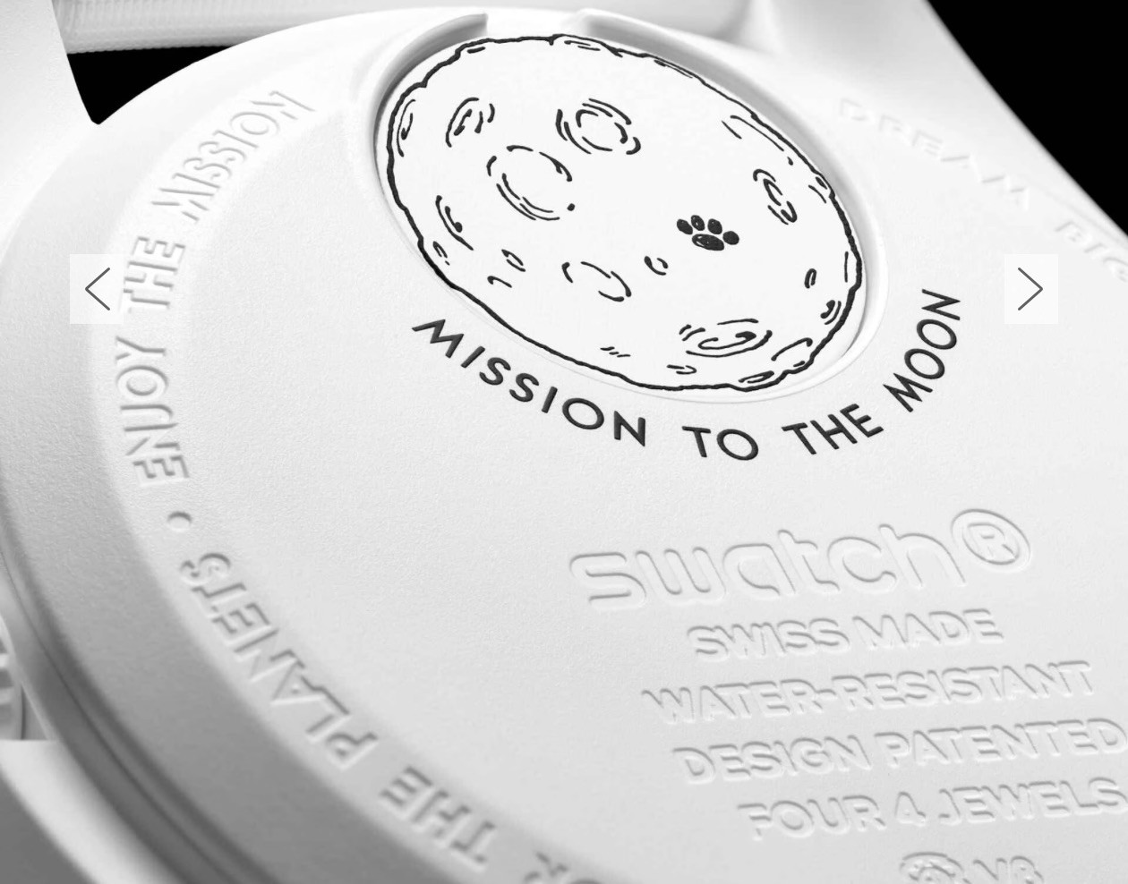 OMEGA X SWATCH SpeedMaster MoonSwatch MISSION TO MOONPHASE-FULL MOON AUTHENTIC!