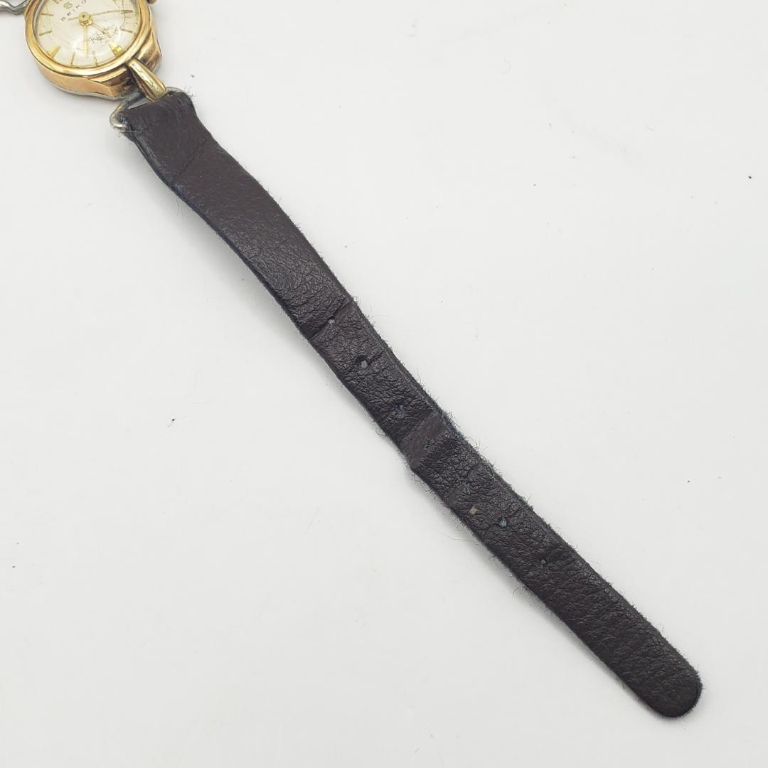 [Working Condition] SEIKO Ladies’ Watch, Manual Winding, 14K Gold, Vintage