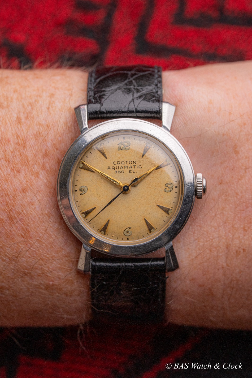 Vintage Croton Aquamatic 360EL Swiss Automatic Watch – Fully Serviced