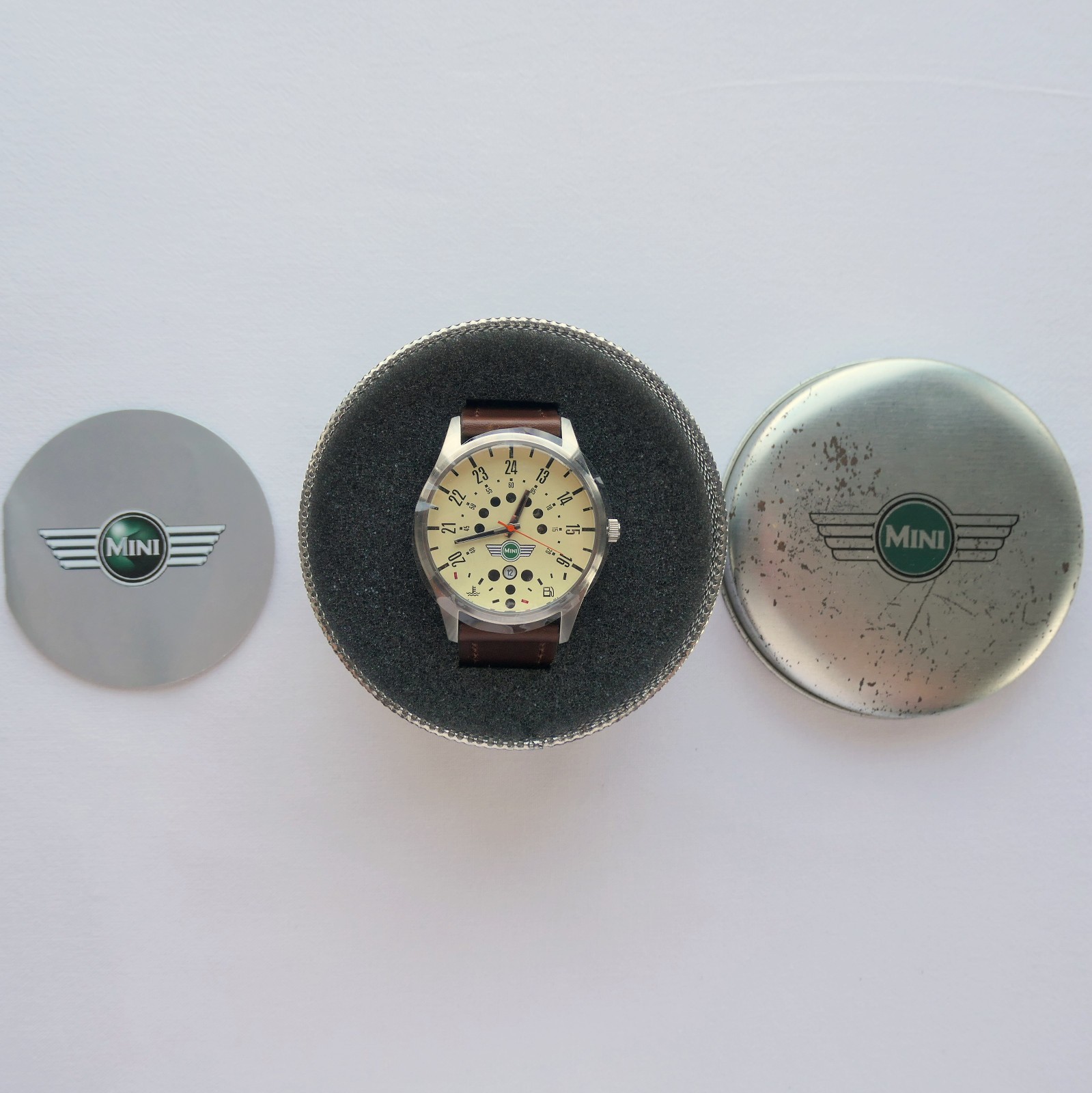 Mini John S Cooper Works JCW Speedometer Racing Classic Retro Sport Design Watch