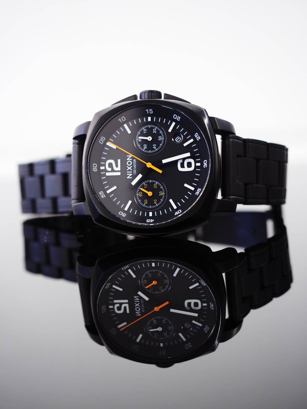 Nixon The Charger Chrono SS Watch All Black