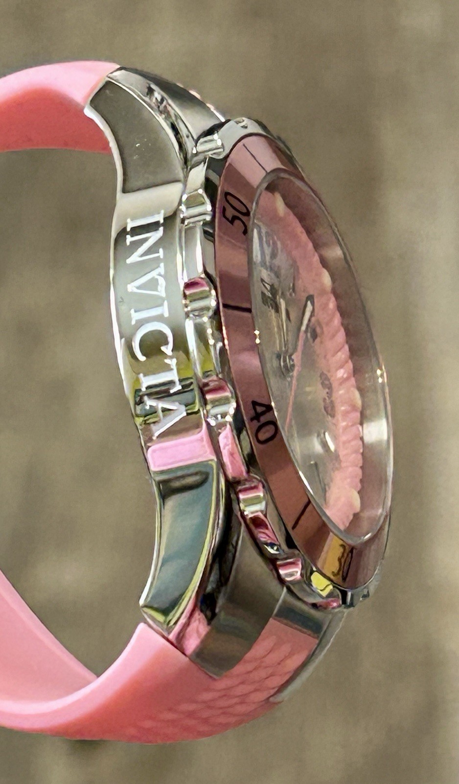 Invicta Angel Halo Trinite, 38mm, 8” Adj Wrist, WR 100m, New/Box/3yr Wnty, 17480