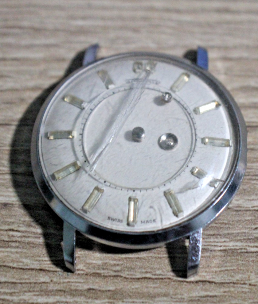Wonderful AUREOLE Mystery Dial 17J Men’s Watch 146.55