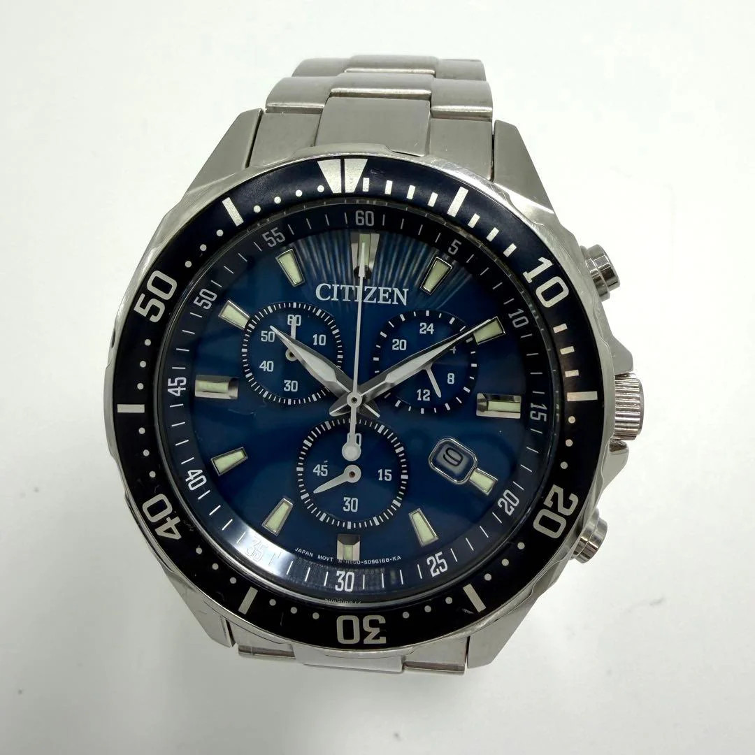 CITIZEN H500-S064597 Eco-Drive Quartz Divers 40mm Stainless Blue Dial