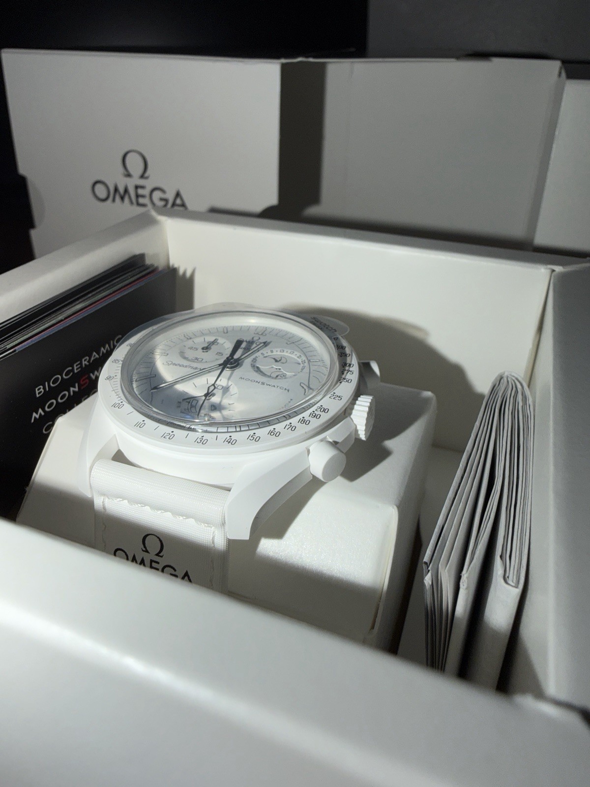 Swatch x Omega x Snoopy Bioceramic MoonSwatch Mission To The Moonphase Full Moon