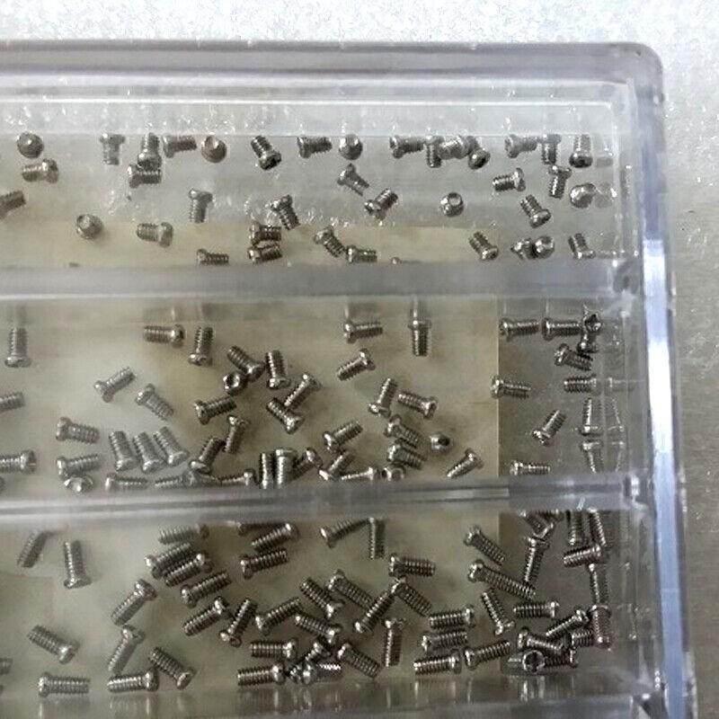 1.6-6.0mm Stainless Steel Screws Eyeglass And Watch Repair Screw Repair Tools