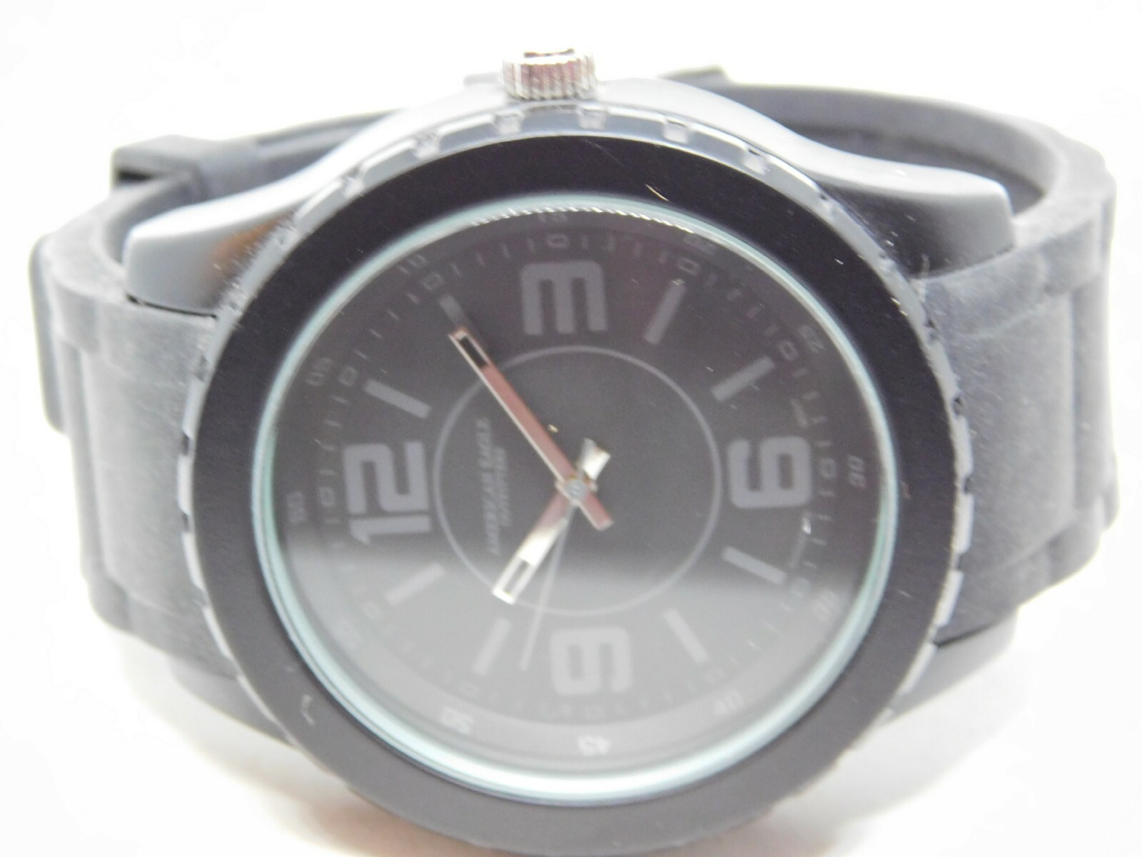 Massive Heavy American Eagle Outfitters Black Tone Quartz Analog Men’s Watch