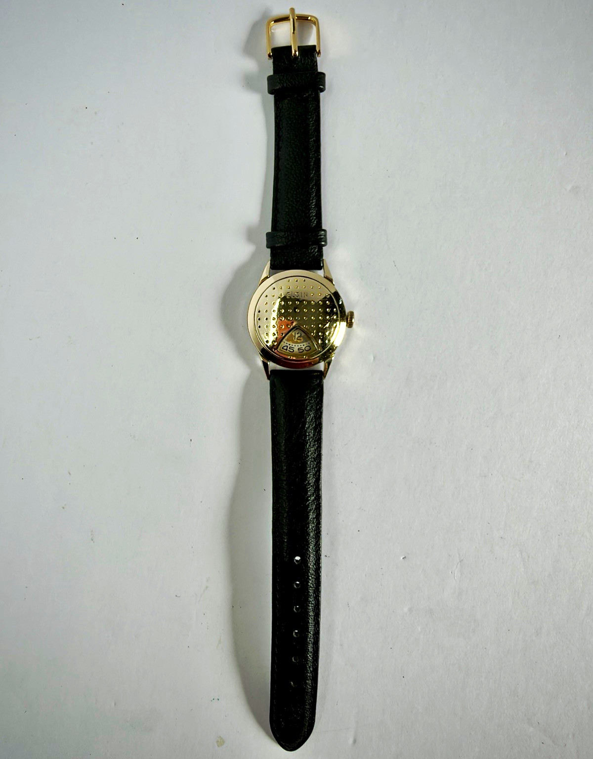 Lord Elgin Jump Hour “Golf Ball” Gold