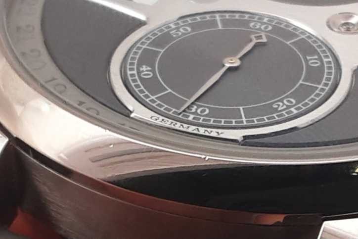 A. Lange & Sohne Zeitwerk Date 44mm 18k White Gold Watch 140 Grams Eb0426ixzzzsa