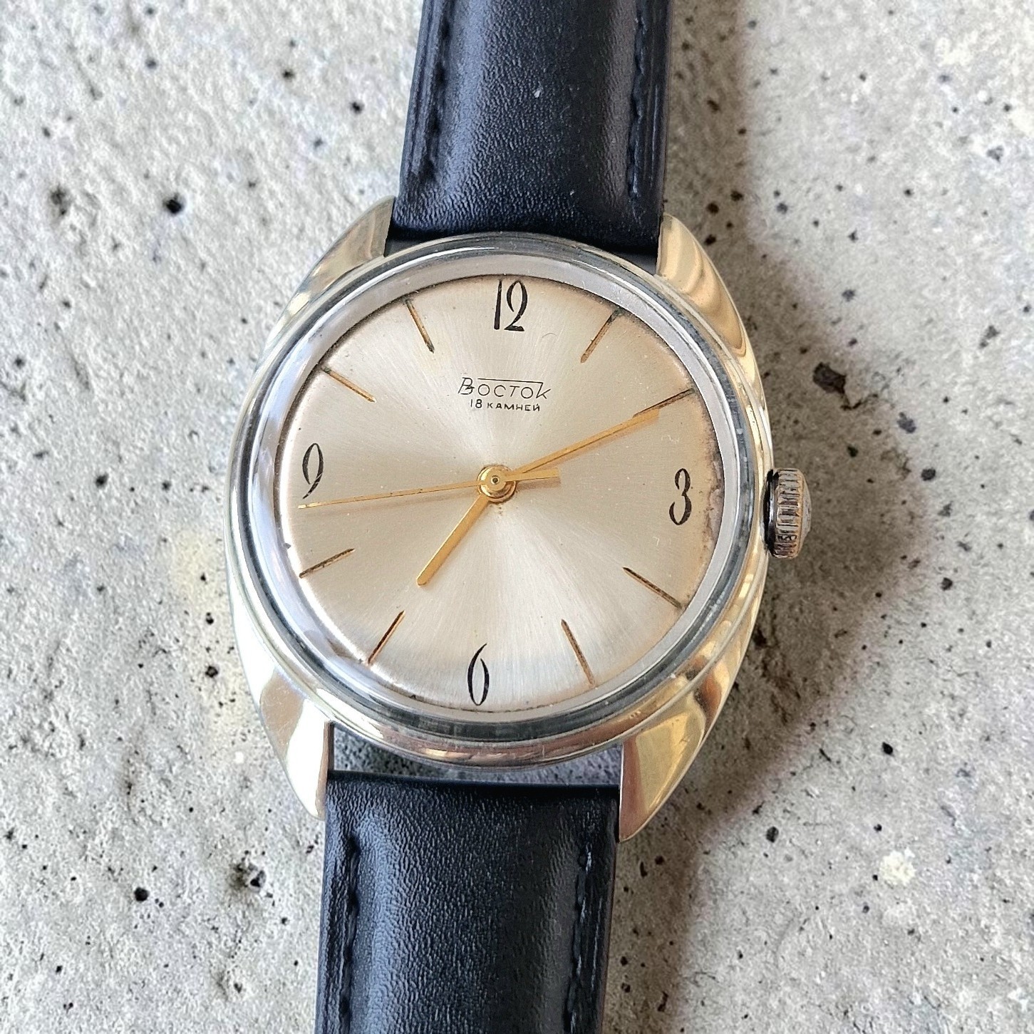 Wostok Rare Soviet Mechanical USSR mens watch VOSTOK 18 jewerly