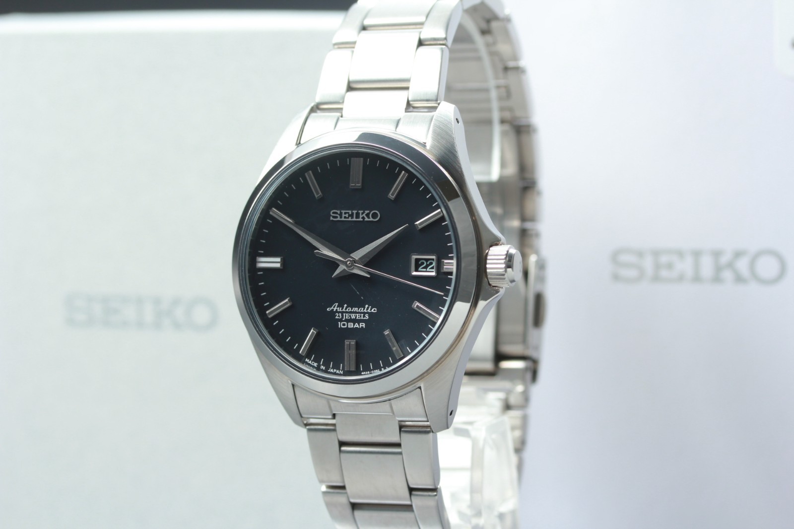 [Near MINT w/ Box] SEIKO Mechanical 4R35-03X0 SZSB012 AT Men’s From Japan #3482