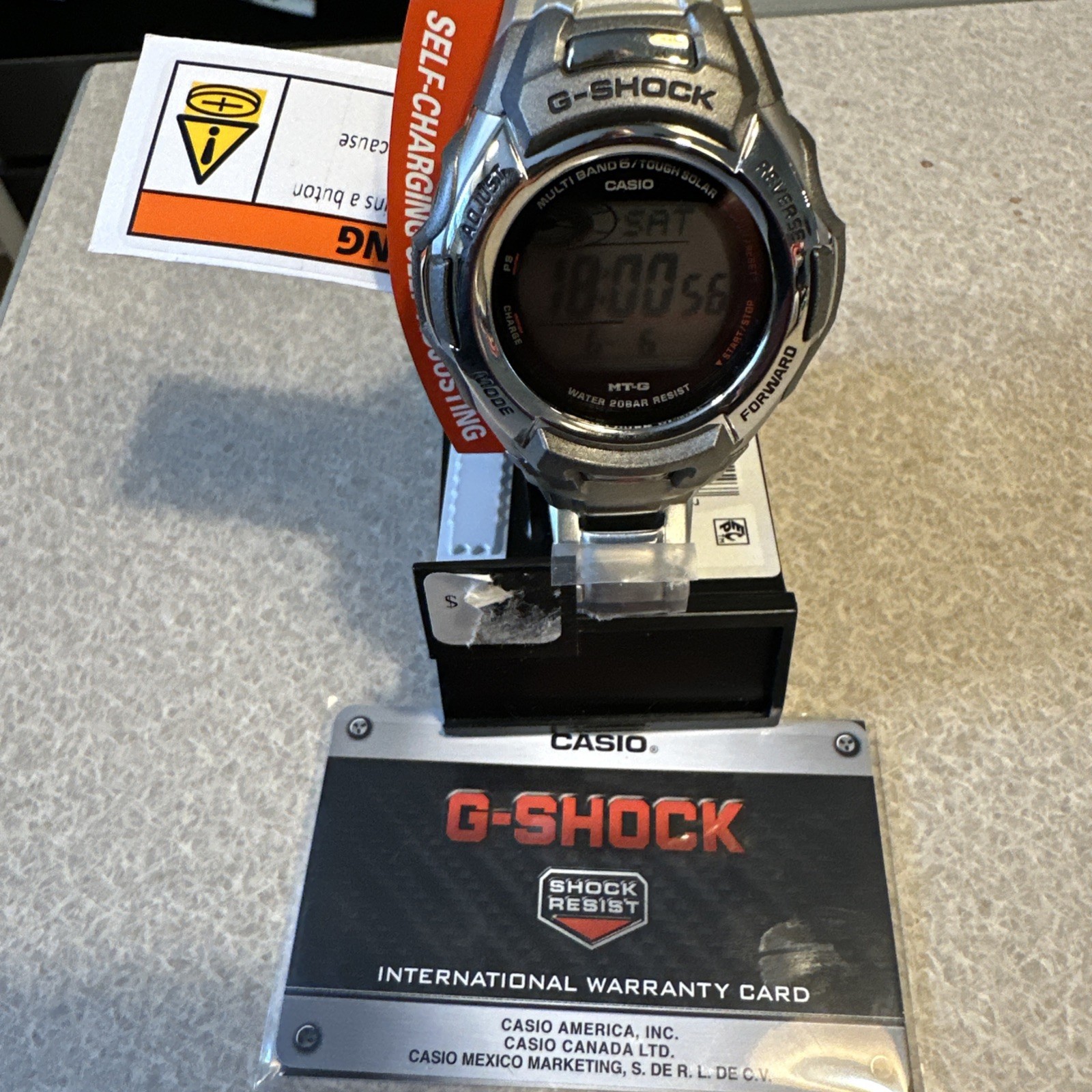 Casio G-Shock MTG M900DA (3406) Mens watch 46 mm Solar Digital, New With Papers