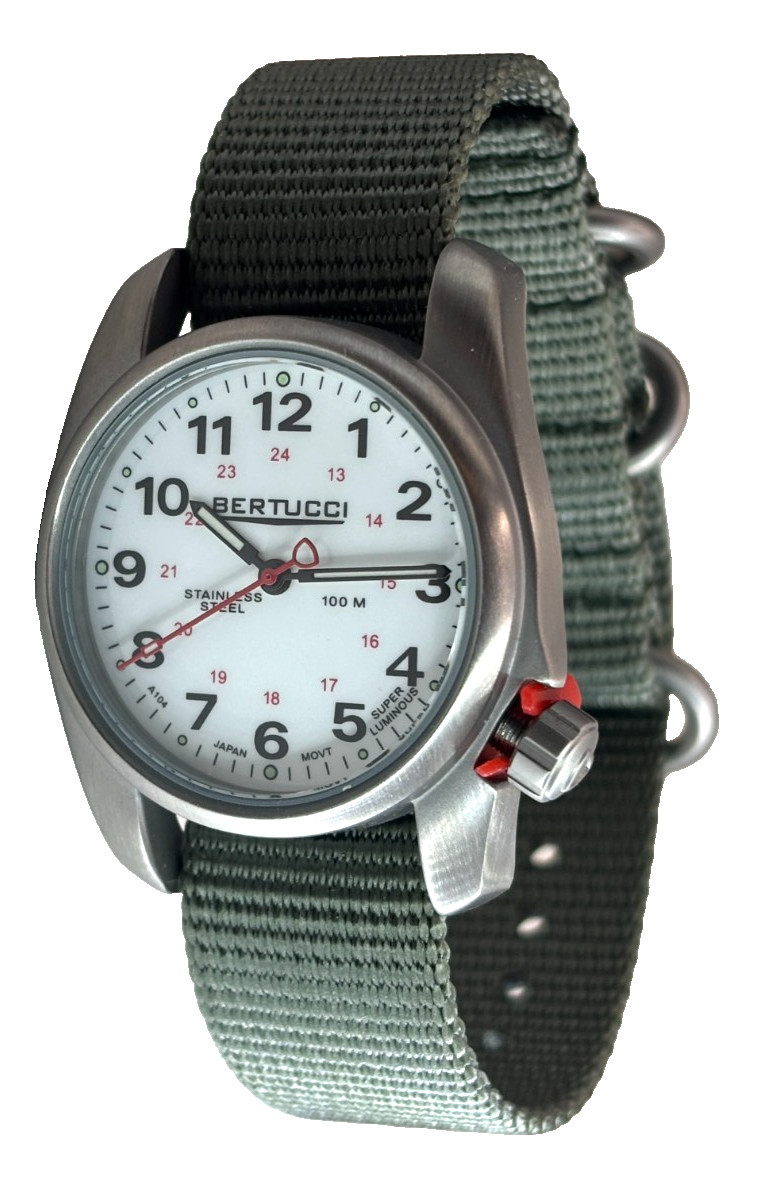 BERTUCCI MEN’S NEW FIELD QUARTZ WATCH, MODEL A-1S