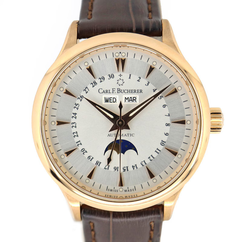 Carl F.Bucherer Wristwatch 10909.03 38.0mm Silver Wristwatch #UW694