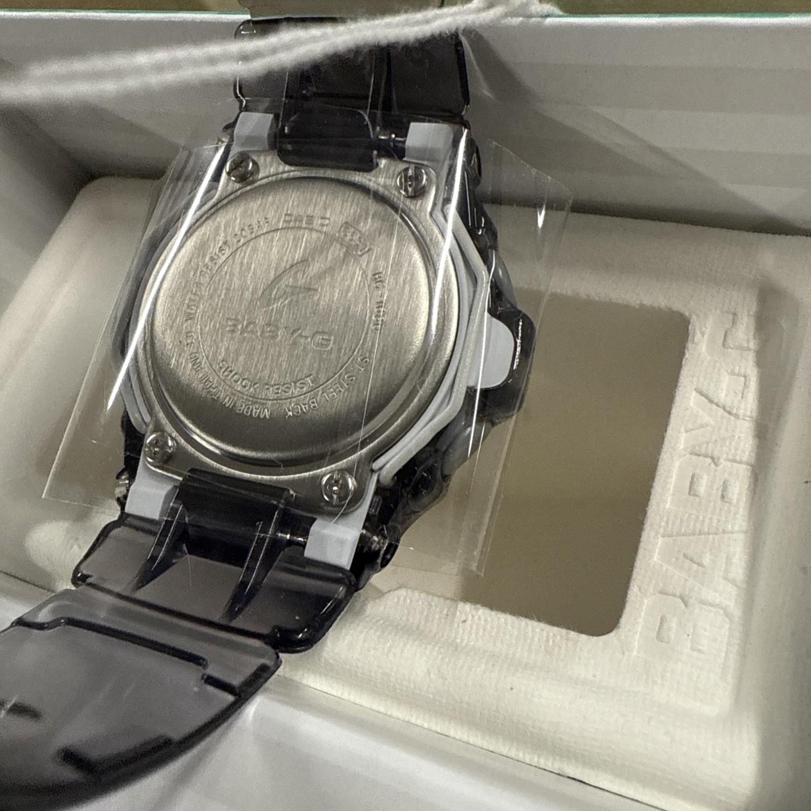 Casio Baby-G Digital Grey Resin Strap Quartz BG169U-8B 200M Women’s Watch