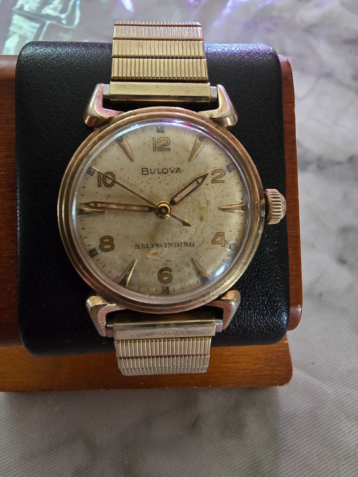 Vintage 1953 Bulova Clipper ( Taurus) Good Balance- Service Required!