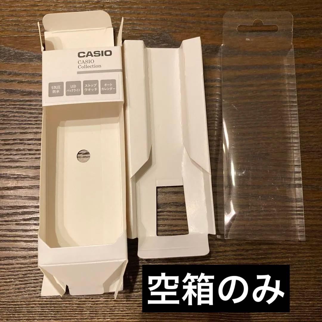 Empty box only [Domestic genuine product] For Casio W-218H-1BJF