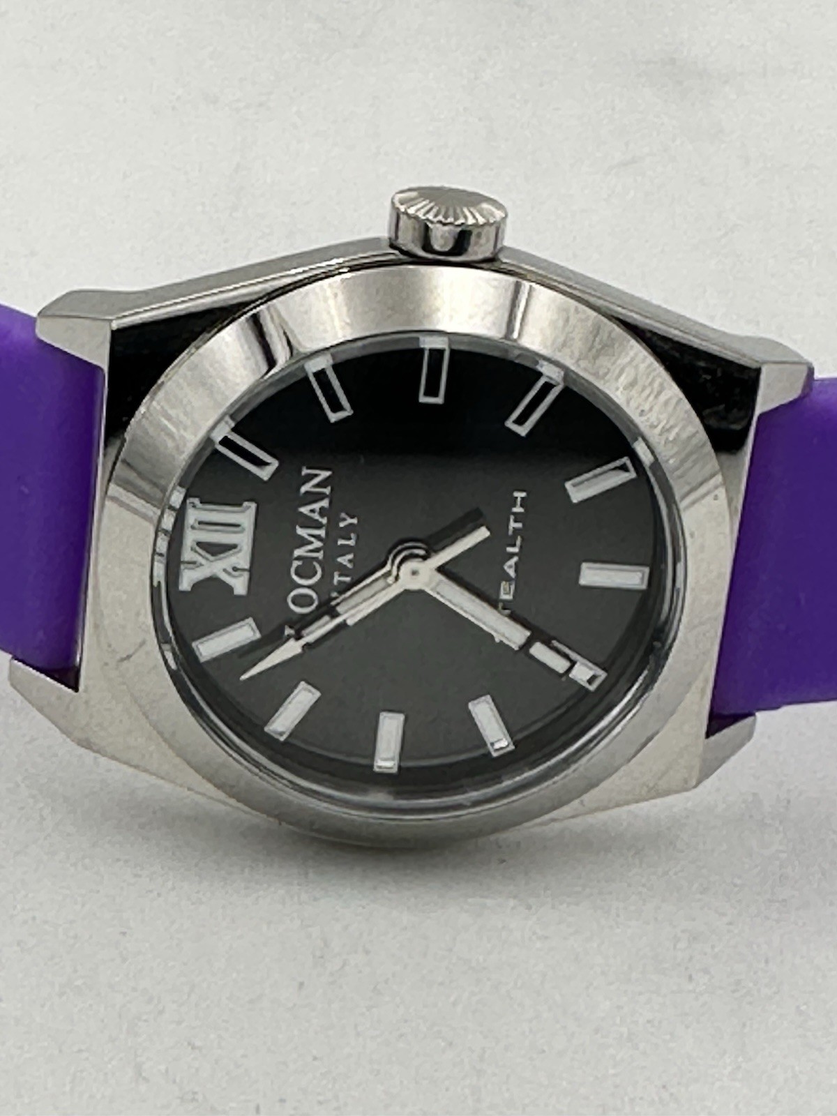Locman Stealth Lady 204KGV/278 34mm Rubber Quartz Watch Brand New