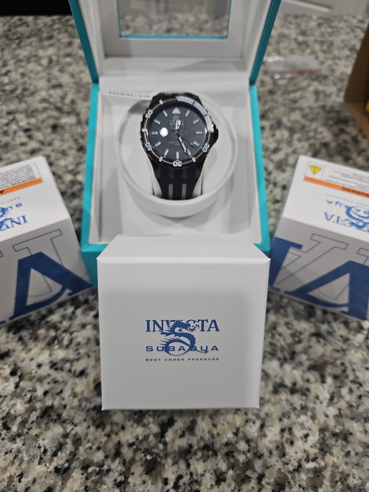 Retail 249.99 Subaqua Chromamode Black Men’s Watch Model 69447