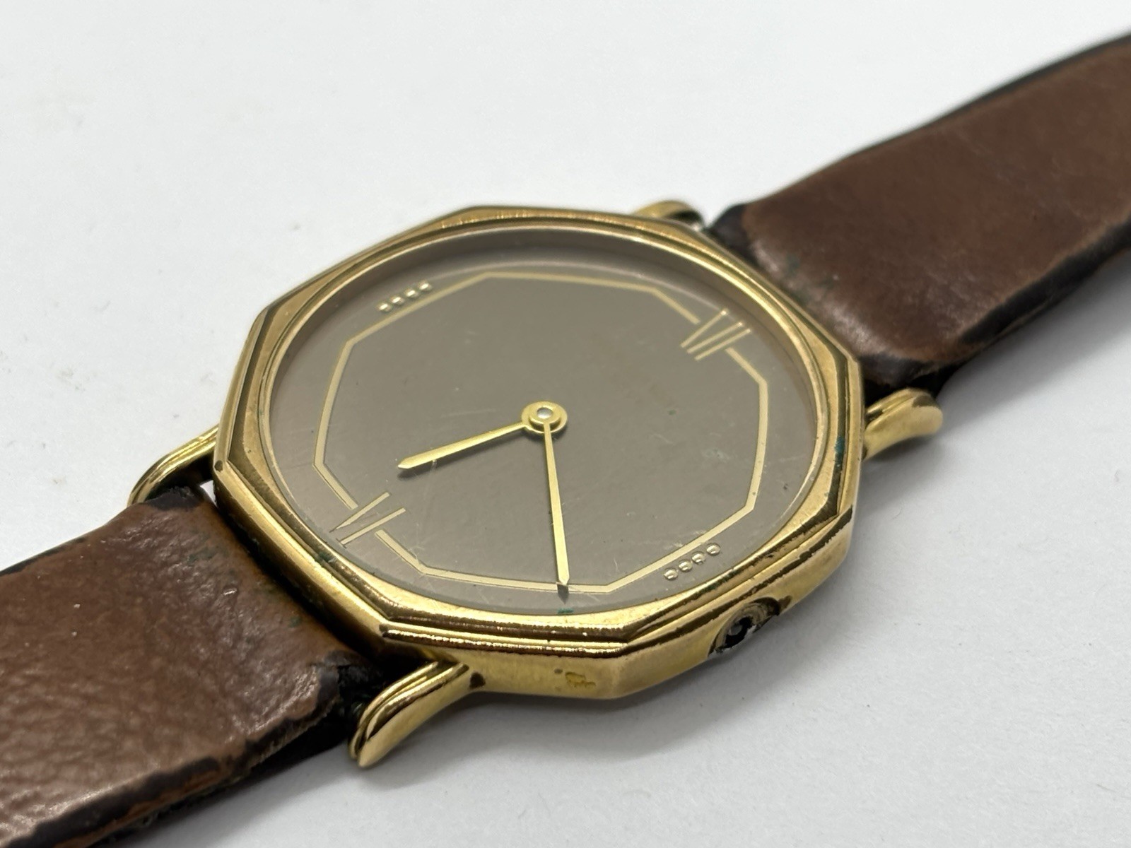 Vintage Mens Raymond Weil Geneve 17 Jewels 7030 Wristwatch – for repair