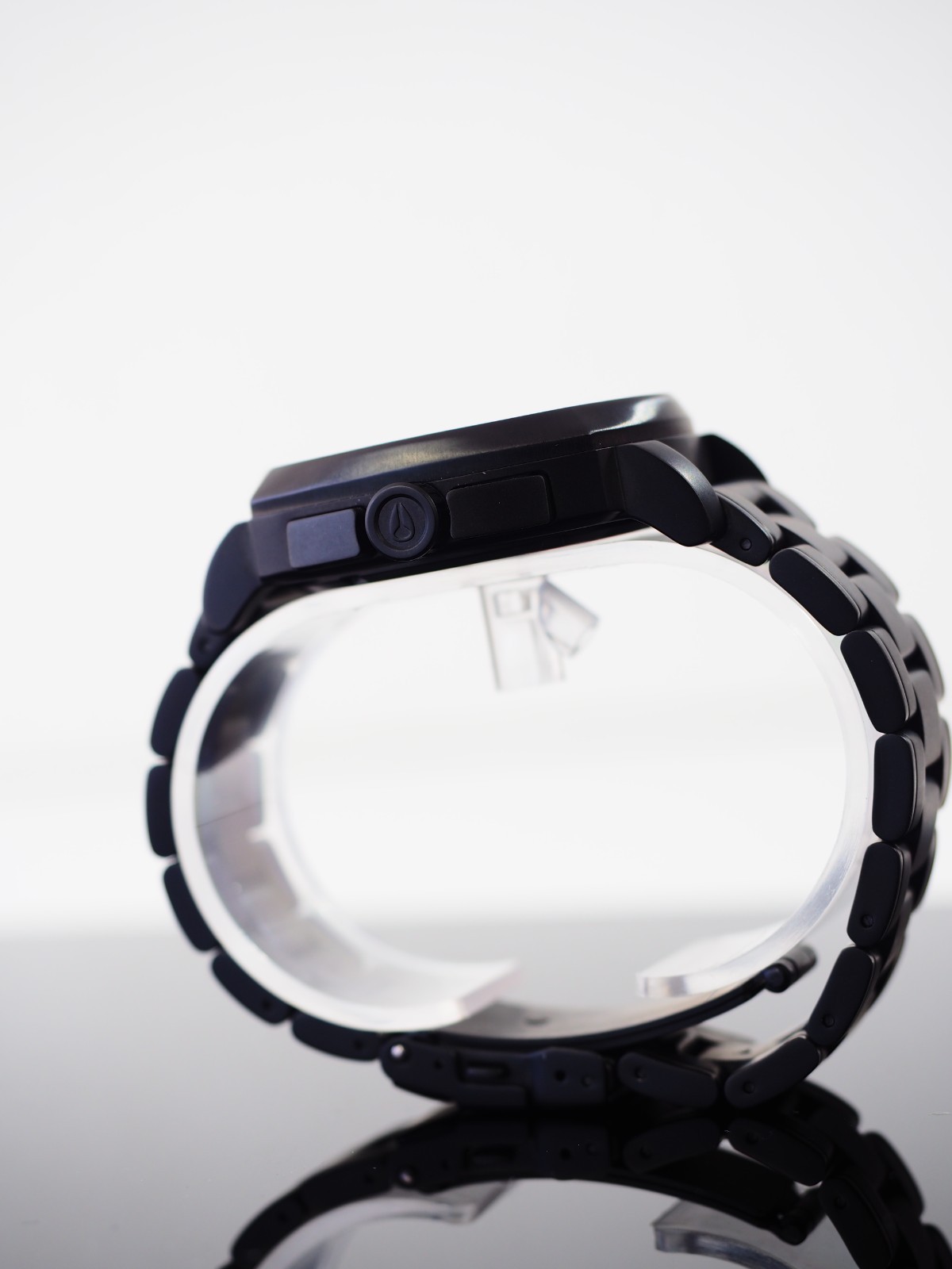 Nixon The Charger Chrono SS Watch All Black