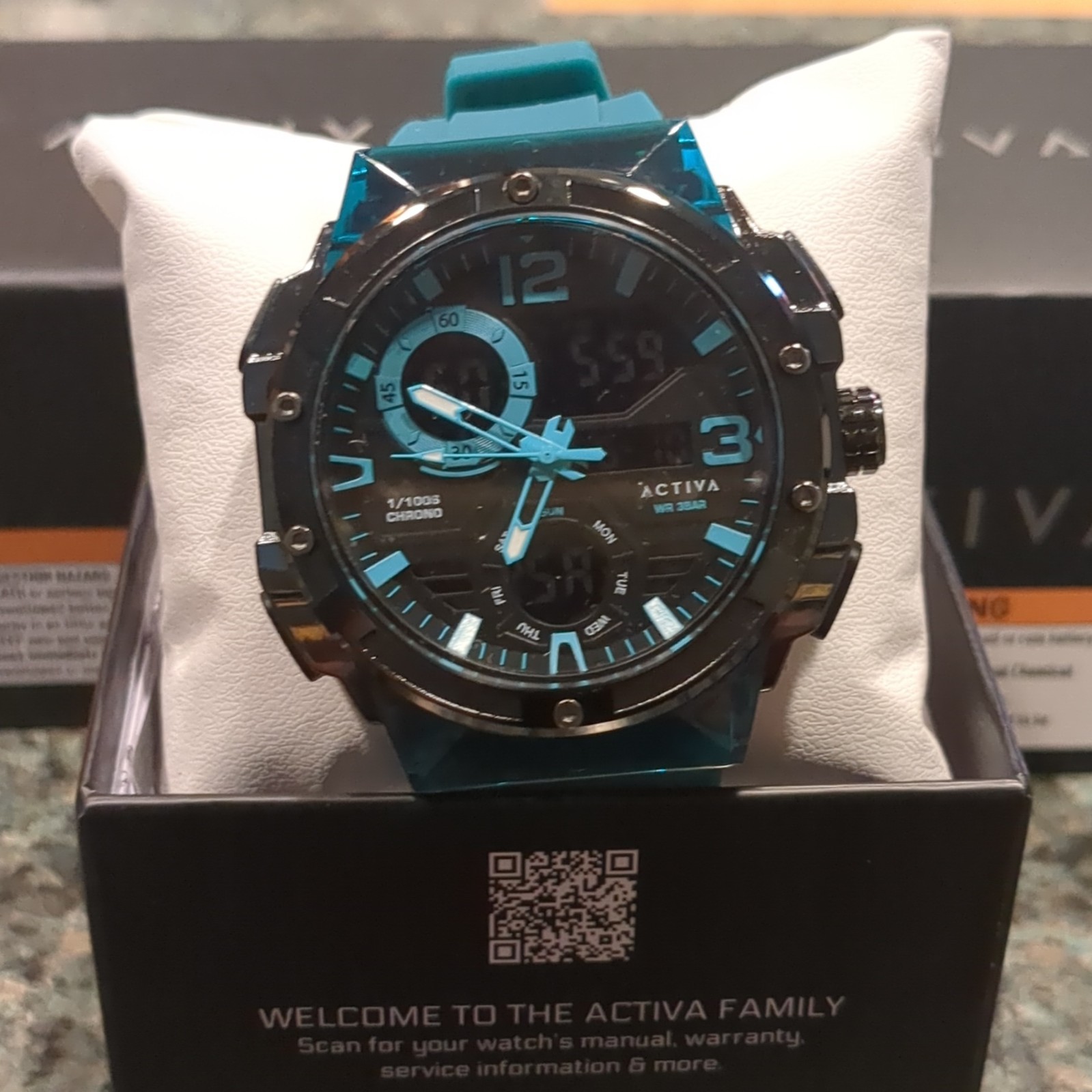 Invicta Activa Pixel x Digital Men’s Watch 50mm Analog Mercedes Benz.