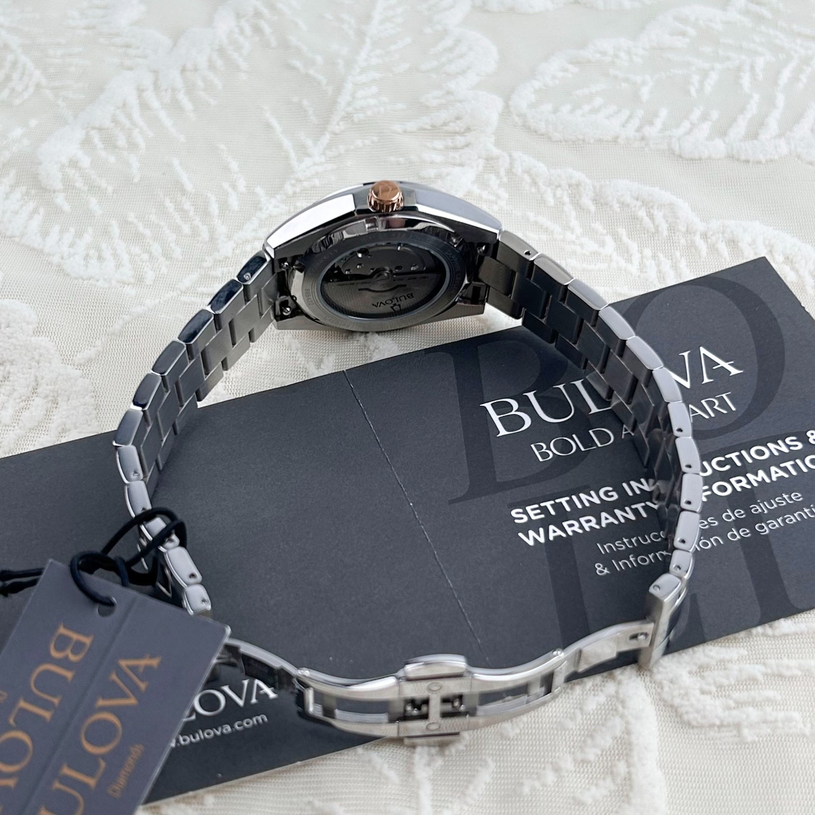 Bulova Classic Men’s Surveyor 98B422 Automatic Red Dial 39MM Watch