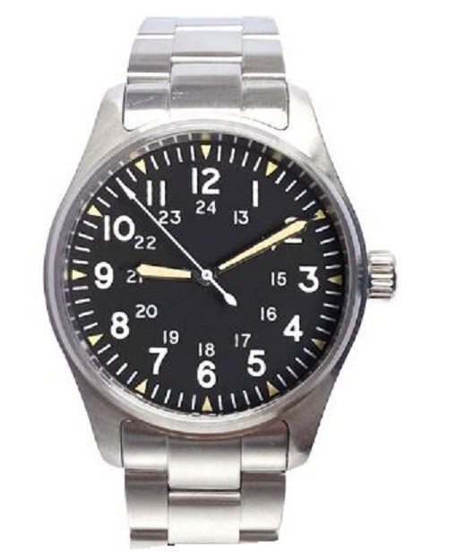Pilot Automatic Watch – Sterile Luminous Dial – Seiko NH35 Movement