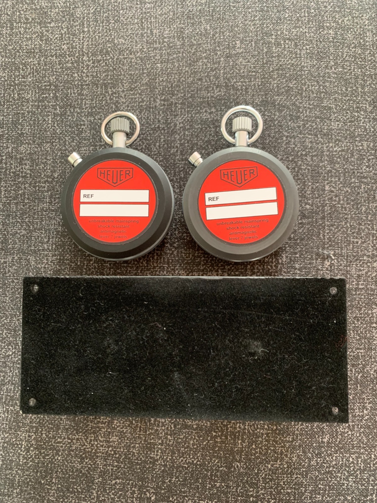 Heuer 12 Hour 0-60 minute register Rally Timer Serviced