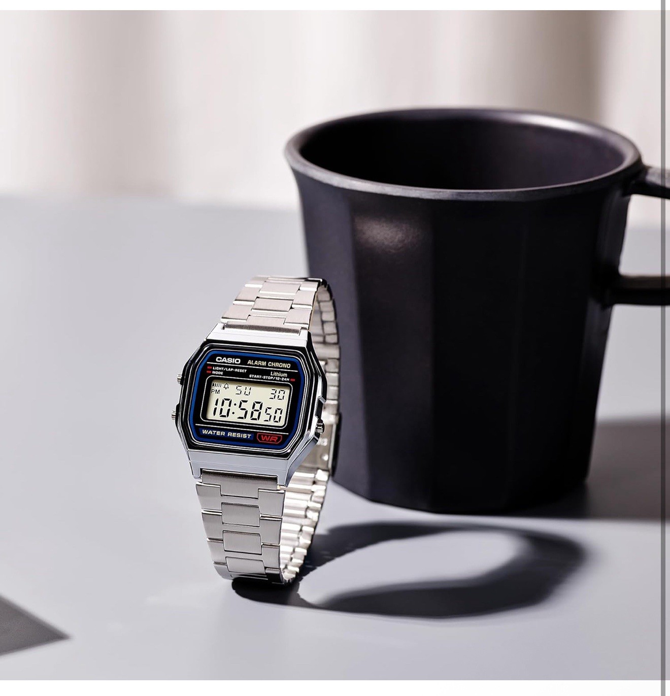 Unisex Digital Watch | Vintage | WR | 100 SEC Stop Watch | 7 Yr Battery