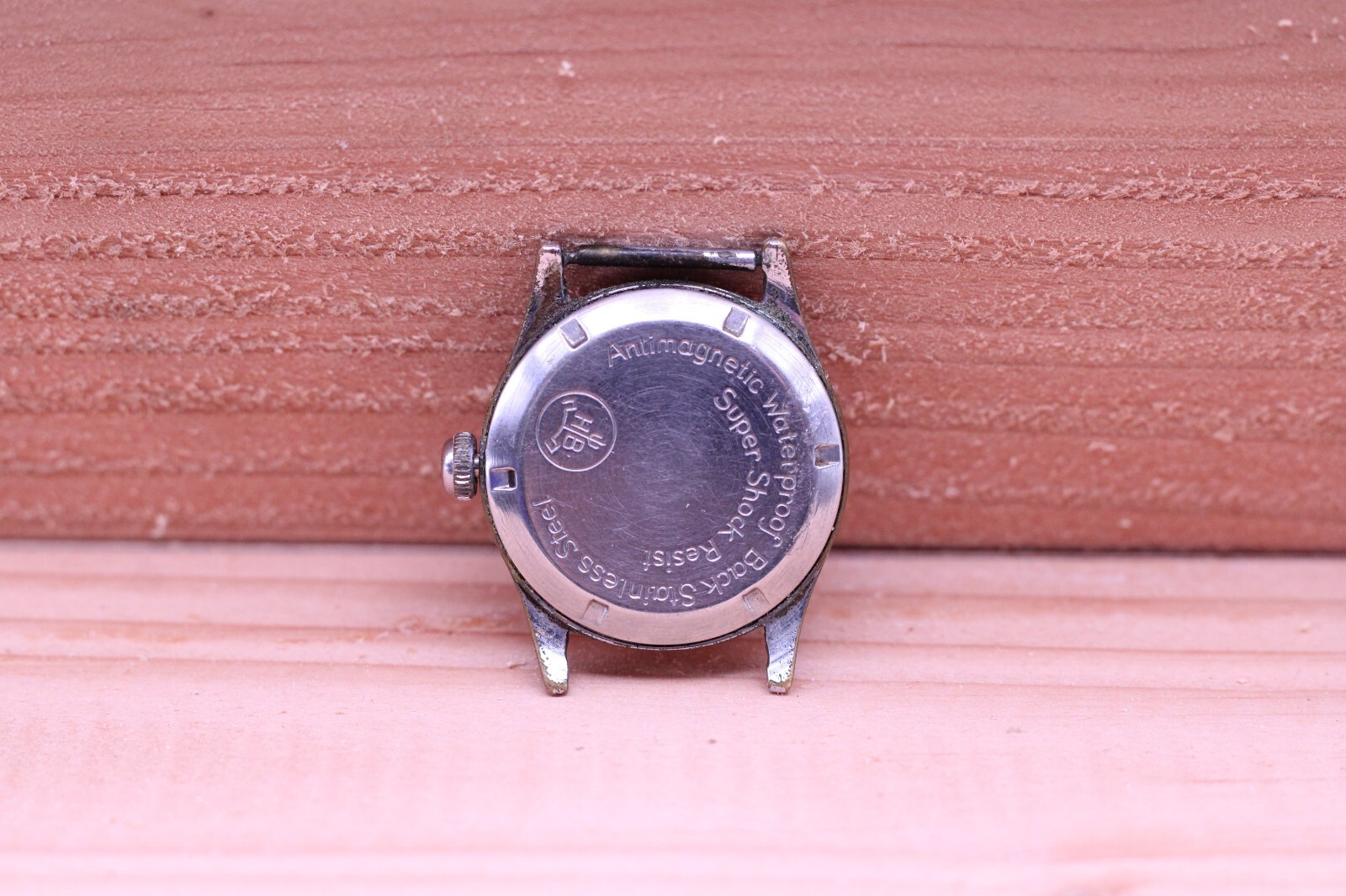 EXPERTA HERMANN BECKER HB 17j WRIST WATCH MILITARY 29.6mm 16.3mm LUG RUNS (GV)