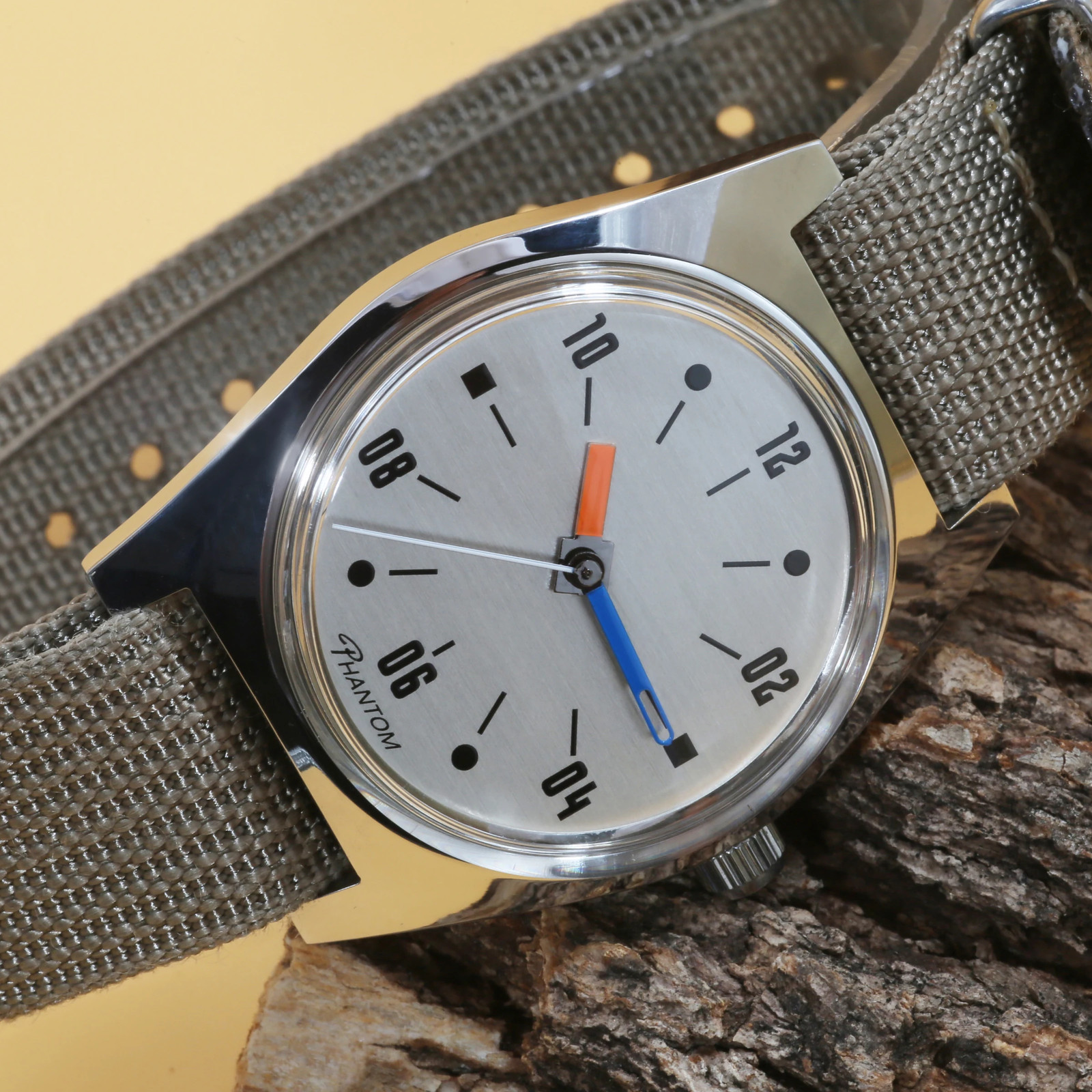 HEIMDALLR 7120 Hand-Wind Mechanical Watch Men 36mm Retro Business Timepiece