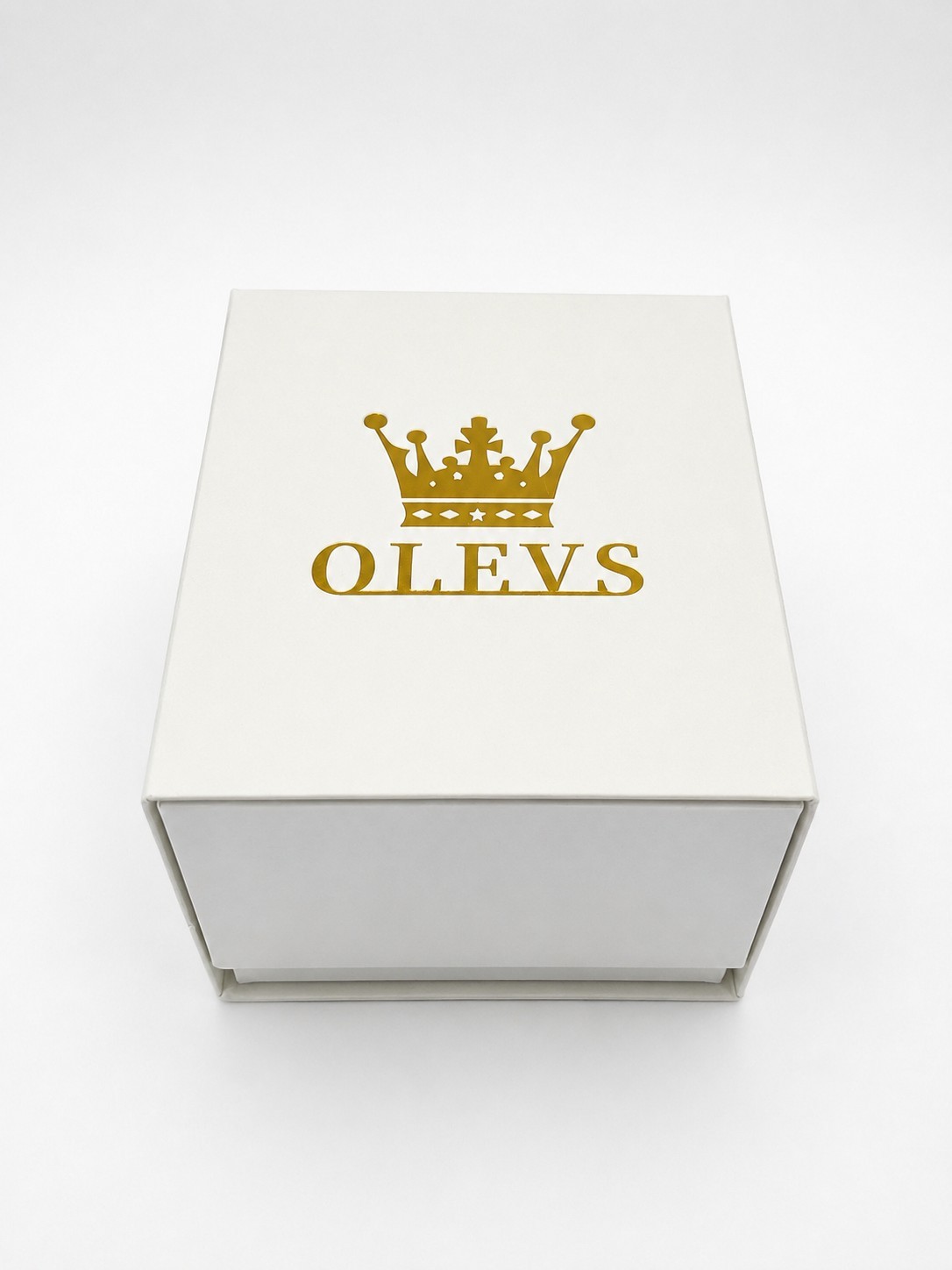OLEVS 9931 Men’s Quartz Watch Blue Dial Two-Tone Stainless Steel Day Date
