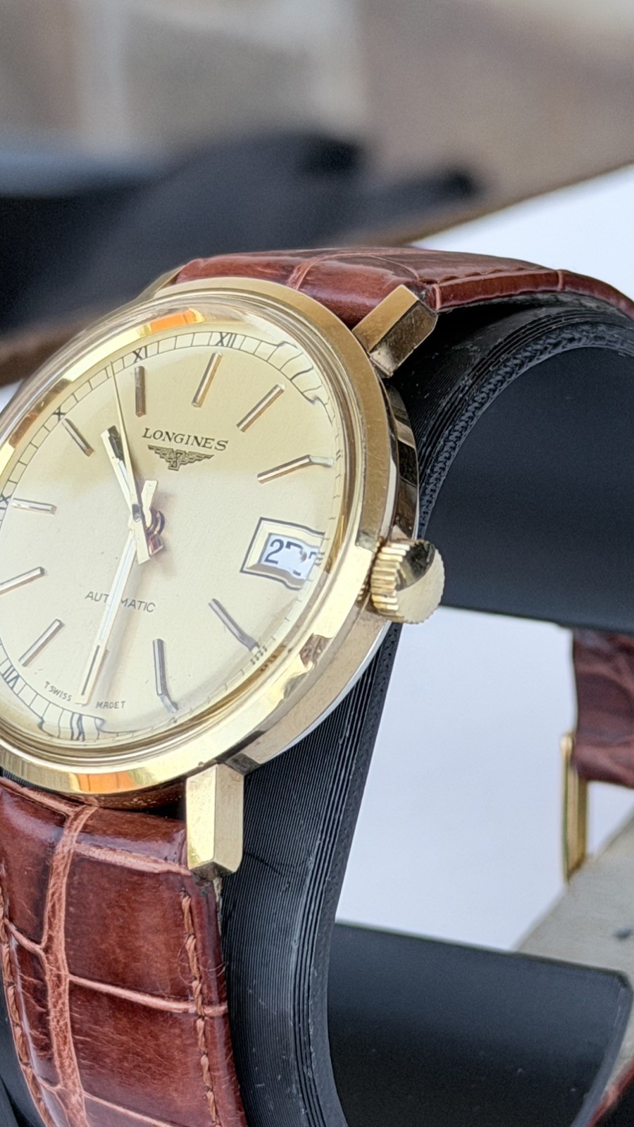 Longines Automatic Ref. 1620 35mm Cal. 633 Swiss Made Vintage Gold Plated Men’s