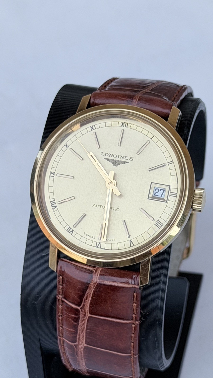 Longines Automatic Ref. 1620 35mm Cal. 633 Swiss Made Vintage Gold Plated Men’s