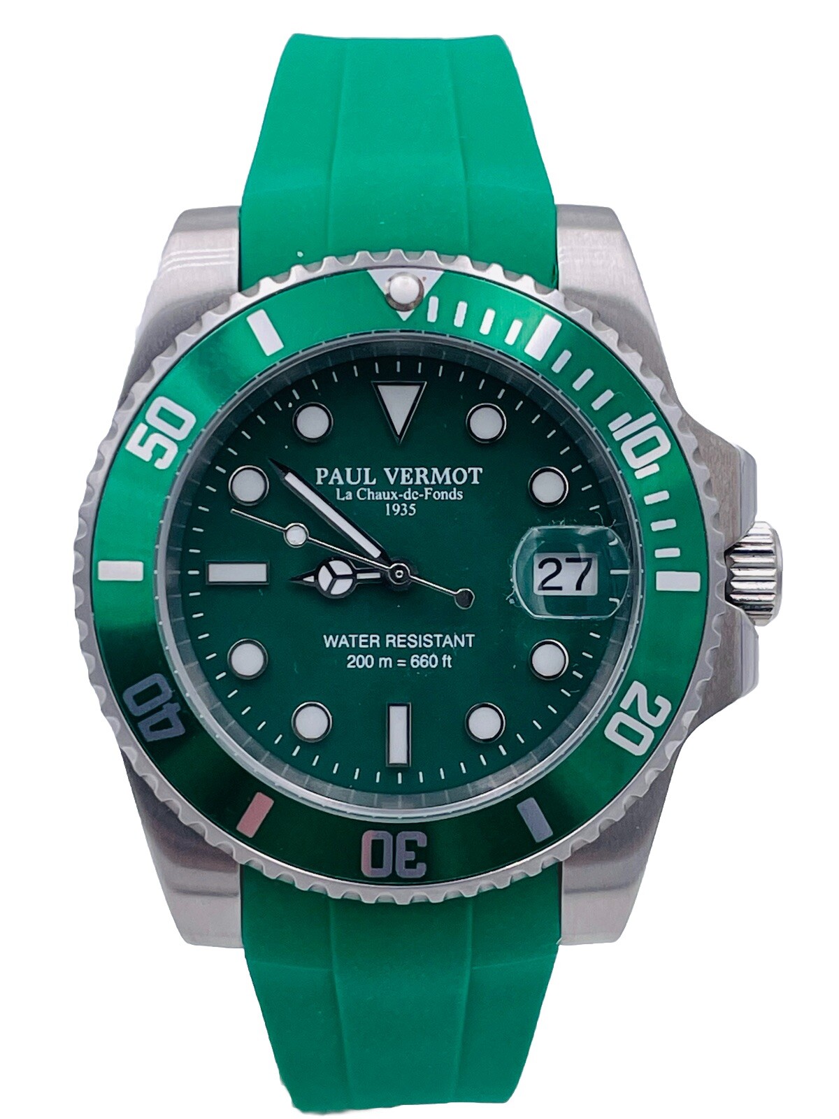 Watch Paul Vermot NewSub 200m Automatic Seiko P211VG/410 Discounted New
