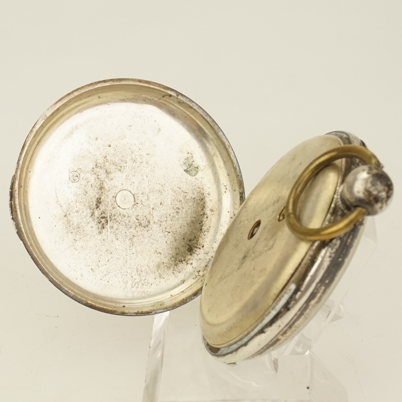 Rare! Silver Pocket watch Men’s no repeater no fusee no duplex not for scrap RAR