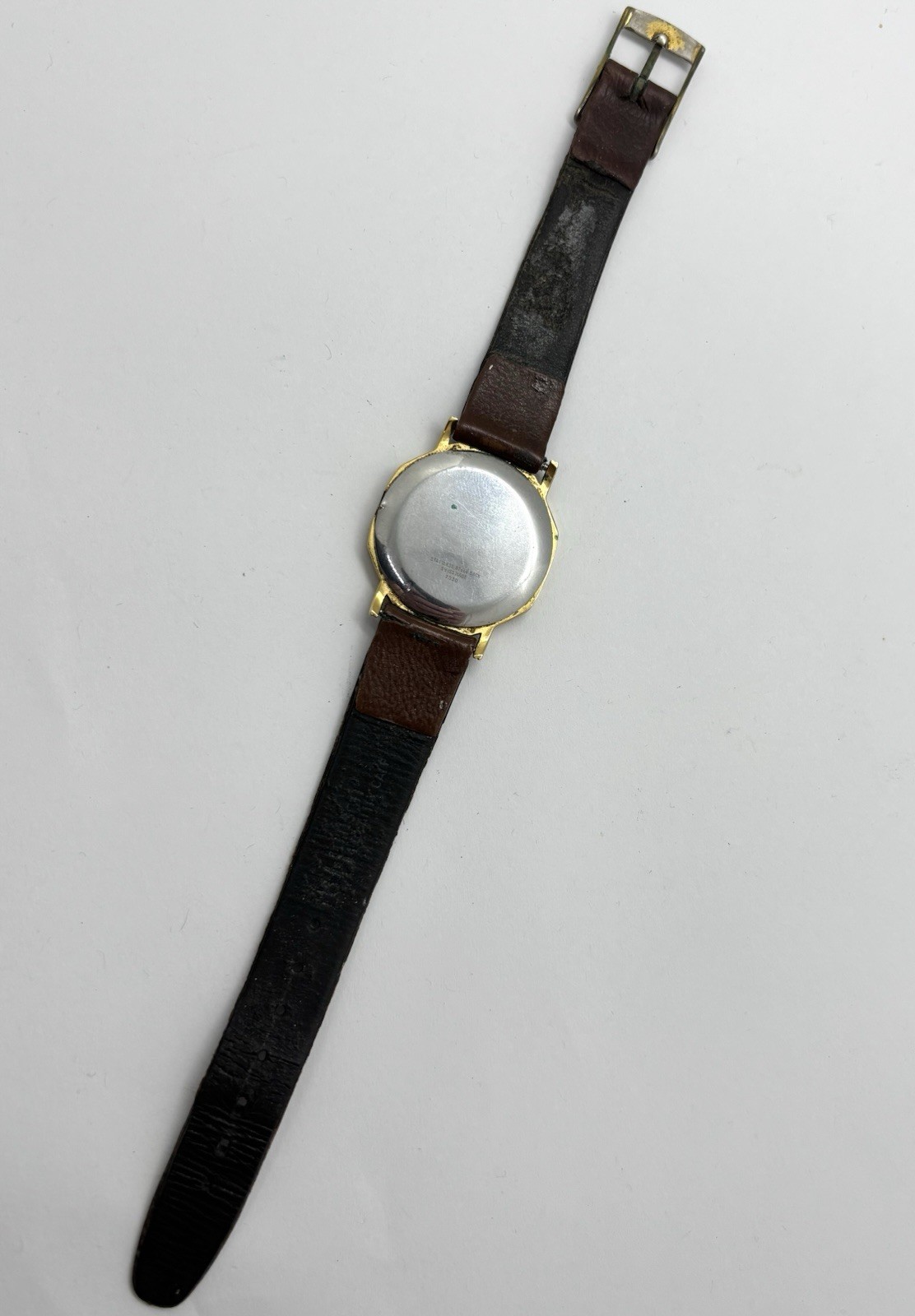 Vintage Mens Raymond Weil Geneve 17 Jewels 7030 Wristwatch – for repair
