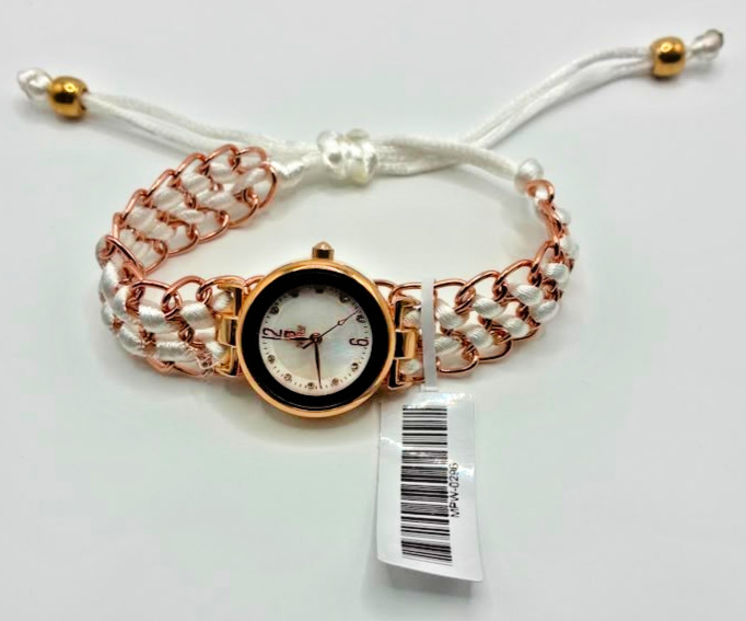 Montres Prestige Women’s Watch. 25mm. 30m. Quartz. White.