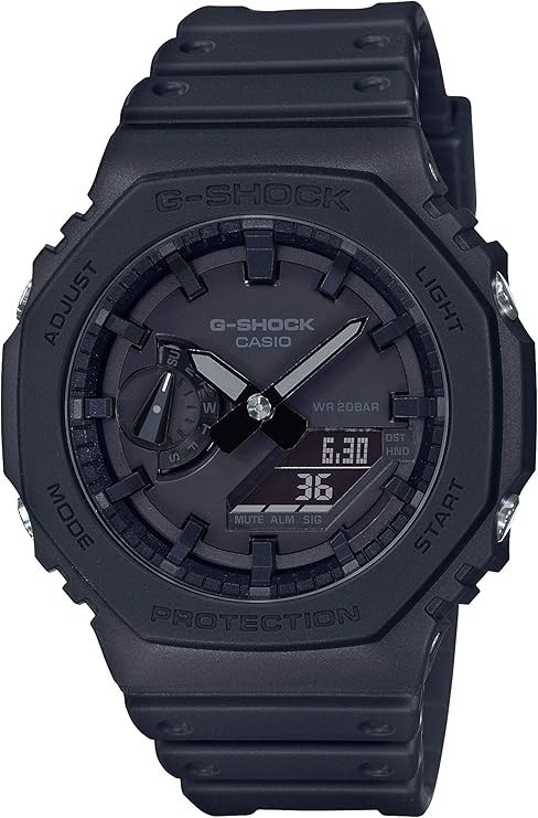 Casio GA2100-1ADR ALL BLACK Analog Digital G shock watch best seller Men’s Watch