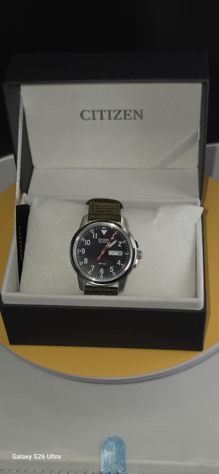 Strap Eco-Drive 180 Day-Date Men’s WatchItem No. BM8180-03E NEW
