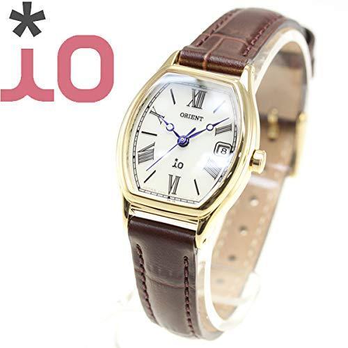 ORIENT Watch io LIGHTCHARGE RN-WG0013S Solar Brown Leather Band Women’s New